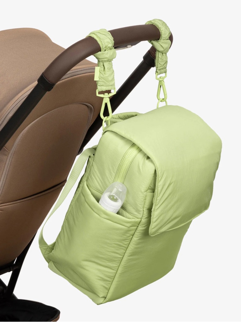Calpak Backpack with Laptop Sleeve in Lime - Picture 7 of 16